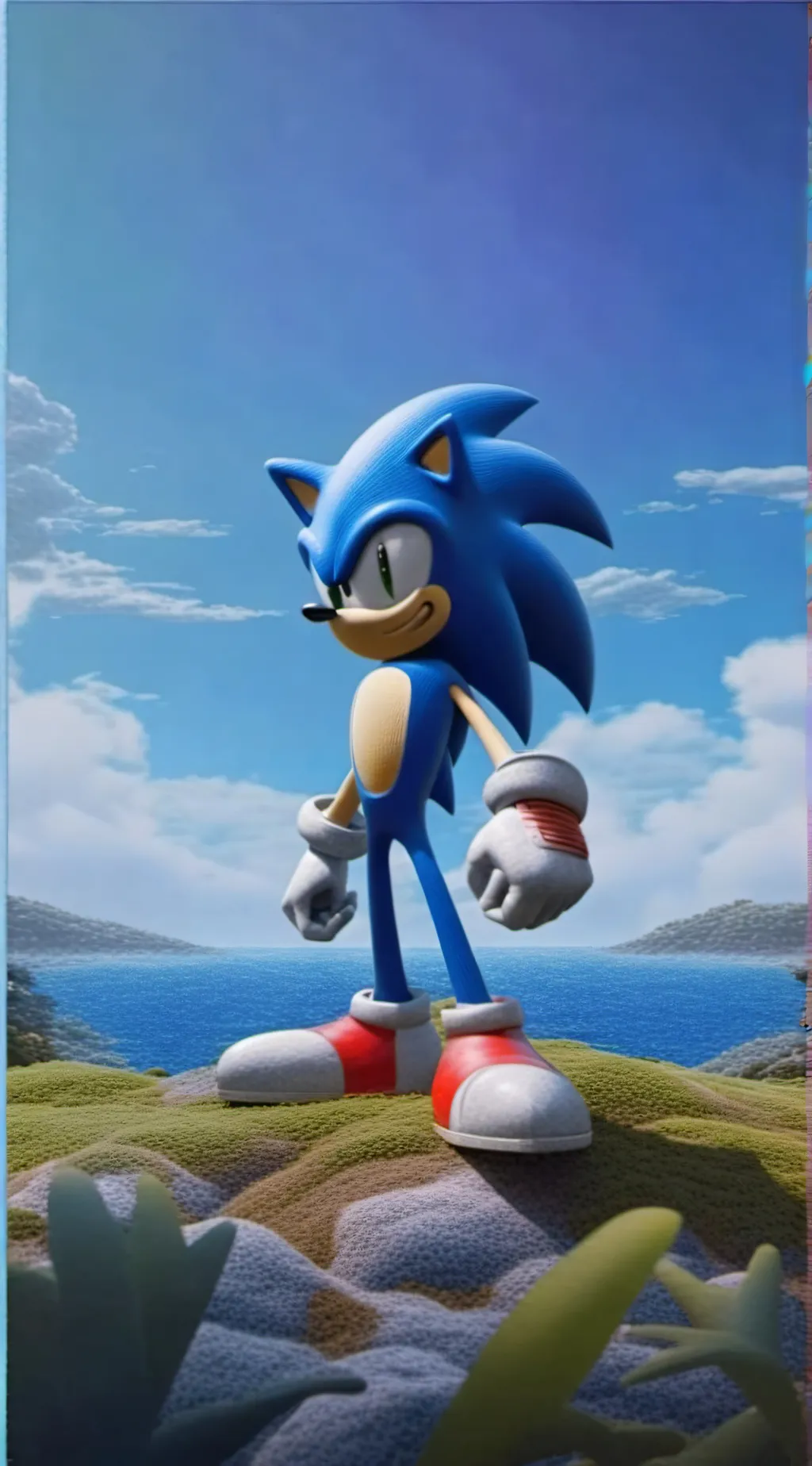 ai character: Sonic The Hedgehog background