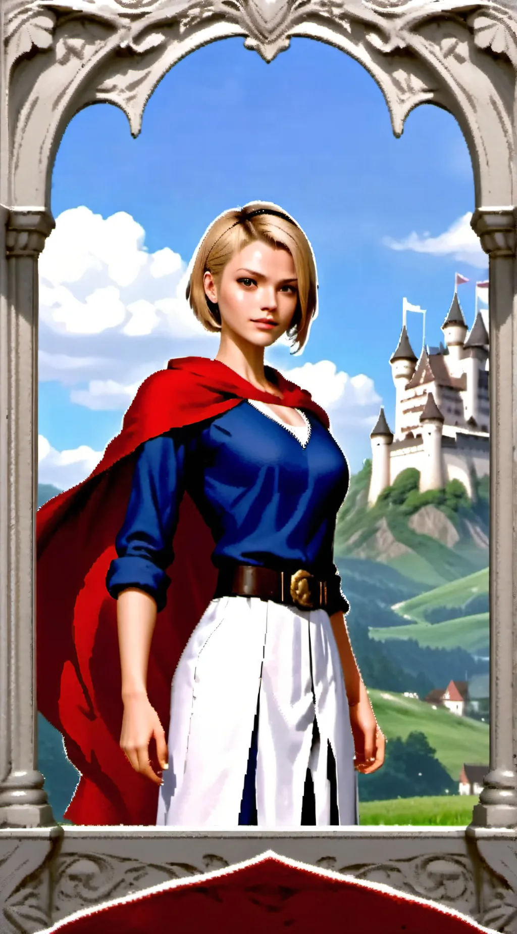 ai character: Maria background
