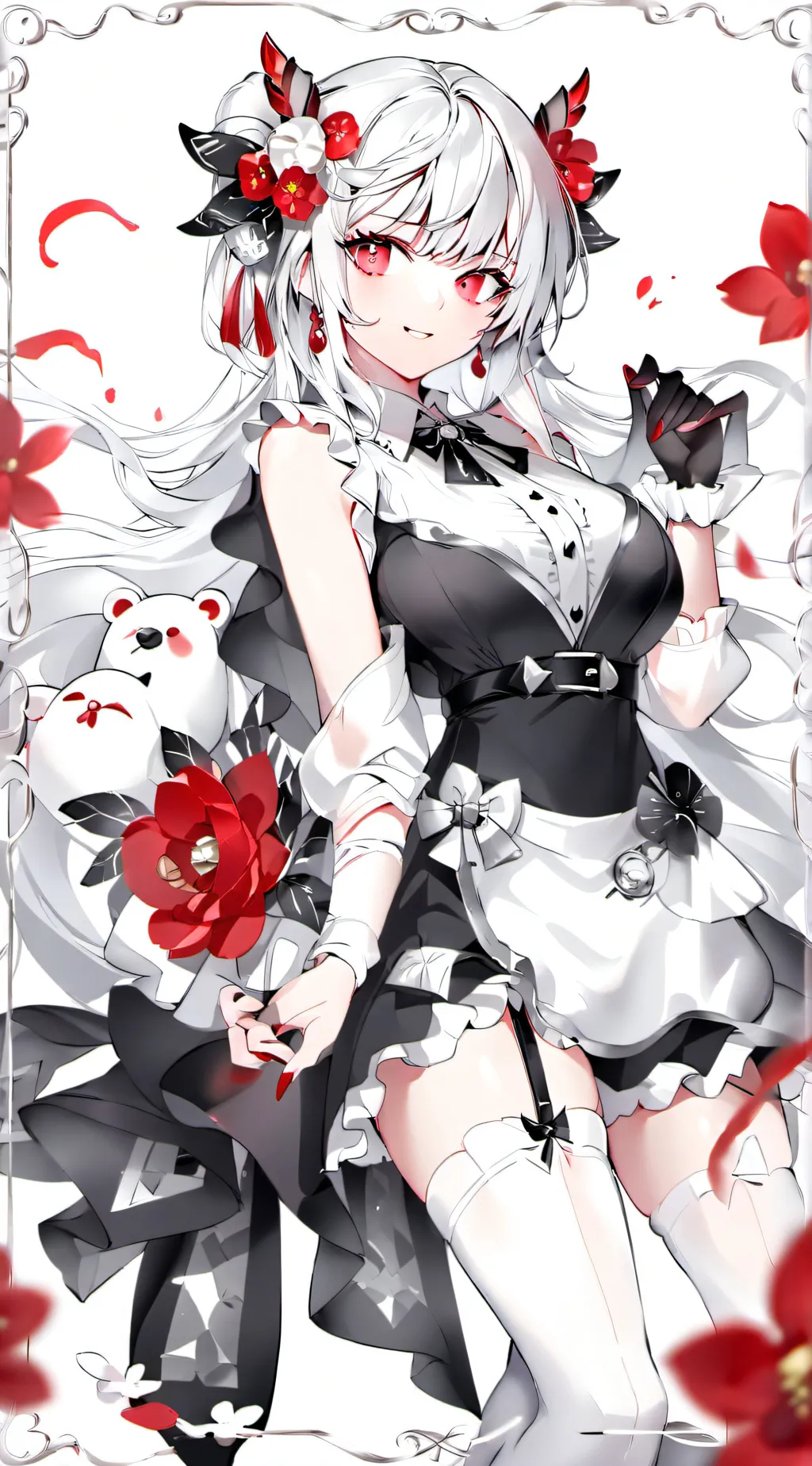 ai character: have fun with her background
