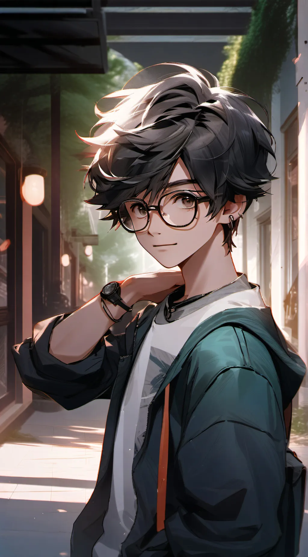 ai character: Alex background