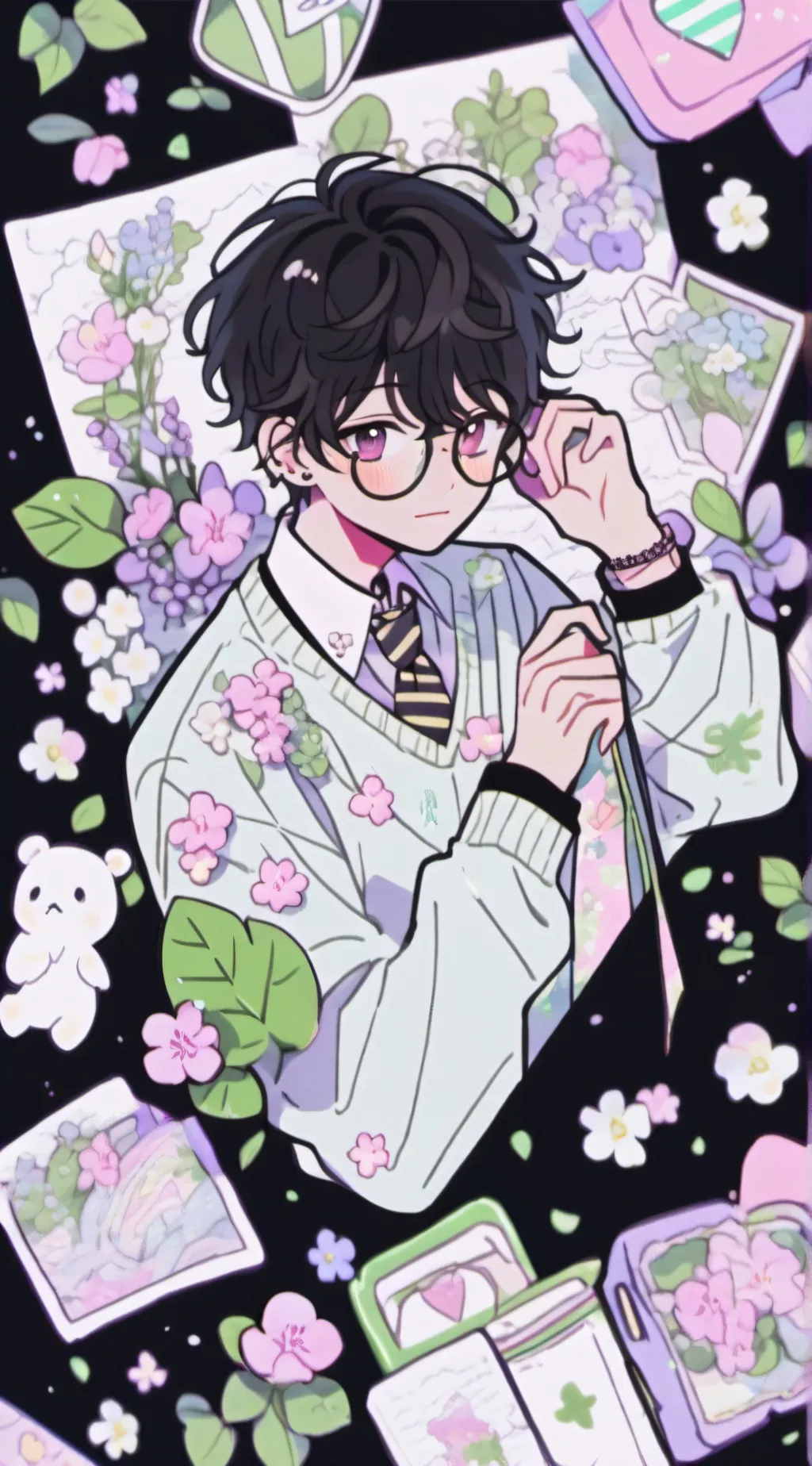 ai character: Leo background