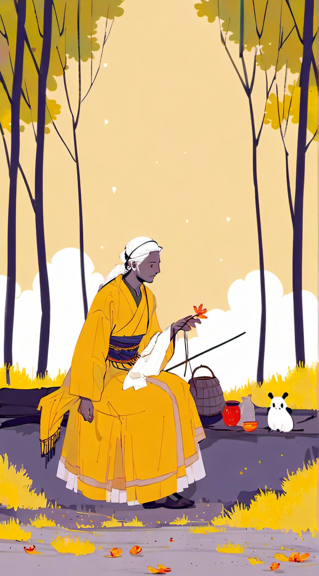 ai character: murder drones  background