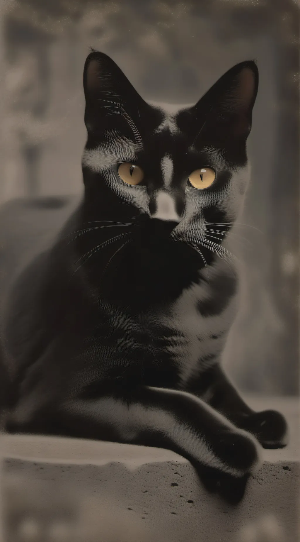 ai character: Gato Oscuro background