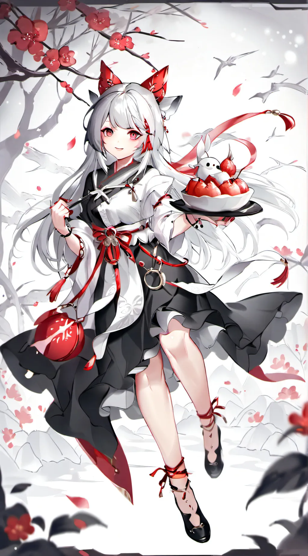 ai character: new girl mha background