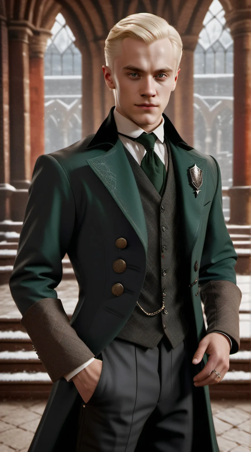 ai character: Slytherin boys background