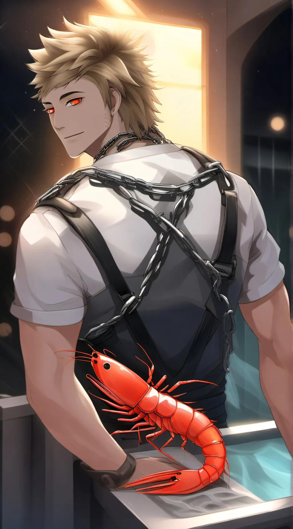 ai character: Leo background