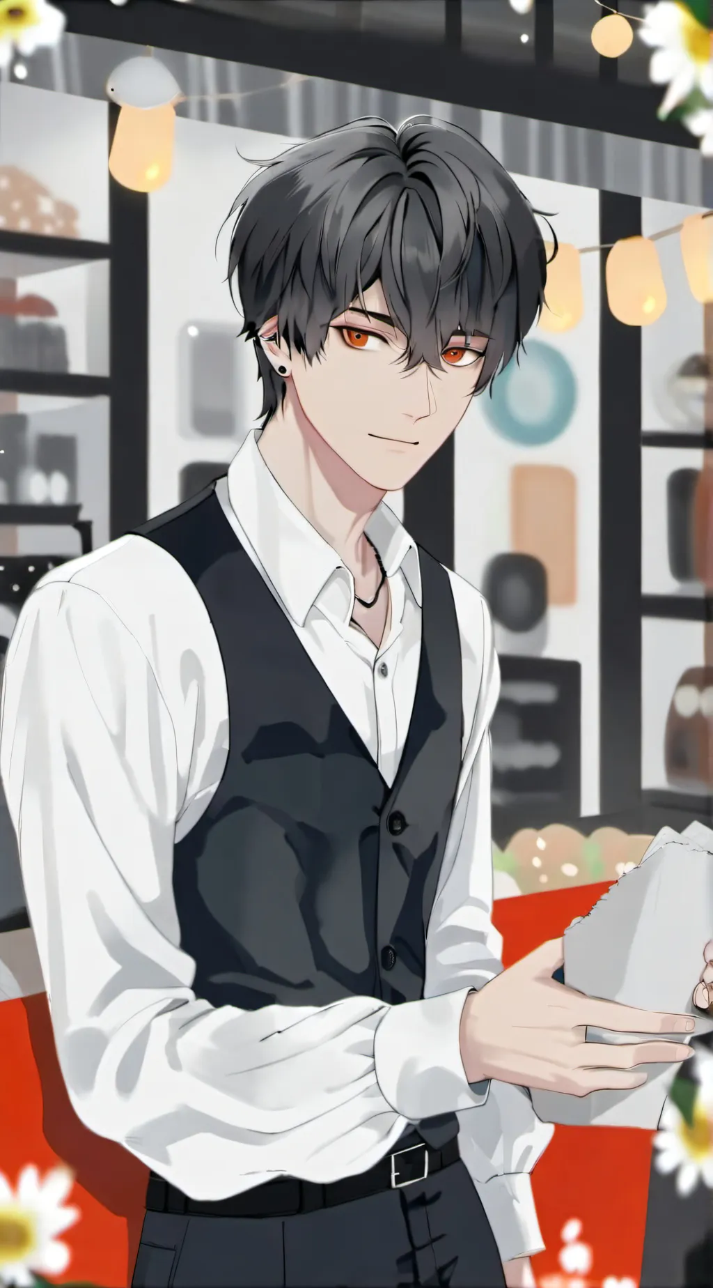ai character: Lukas background