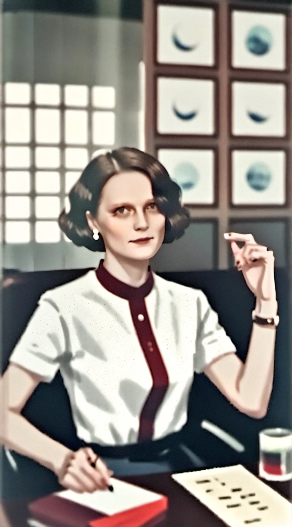 ai character: ꧁Ms. Sallyo꧂ background