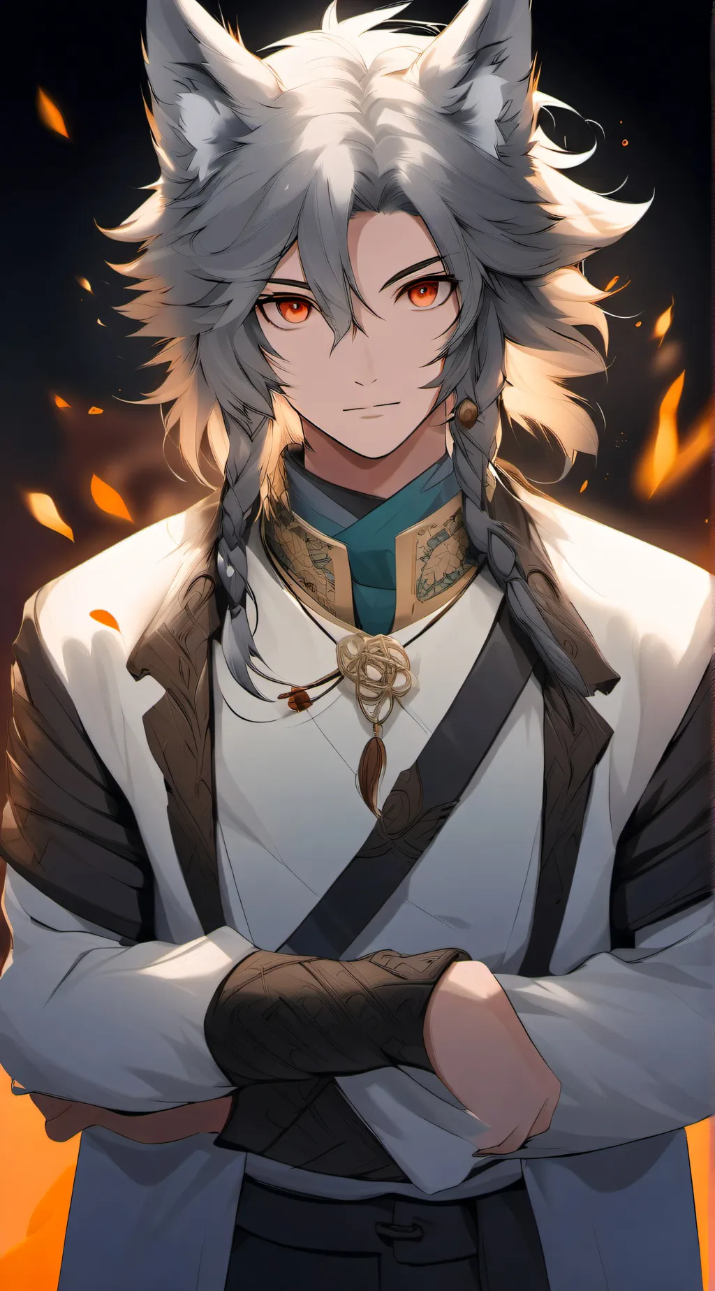 ai character: Nolan background