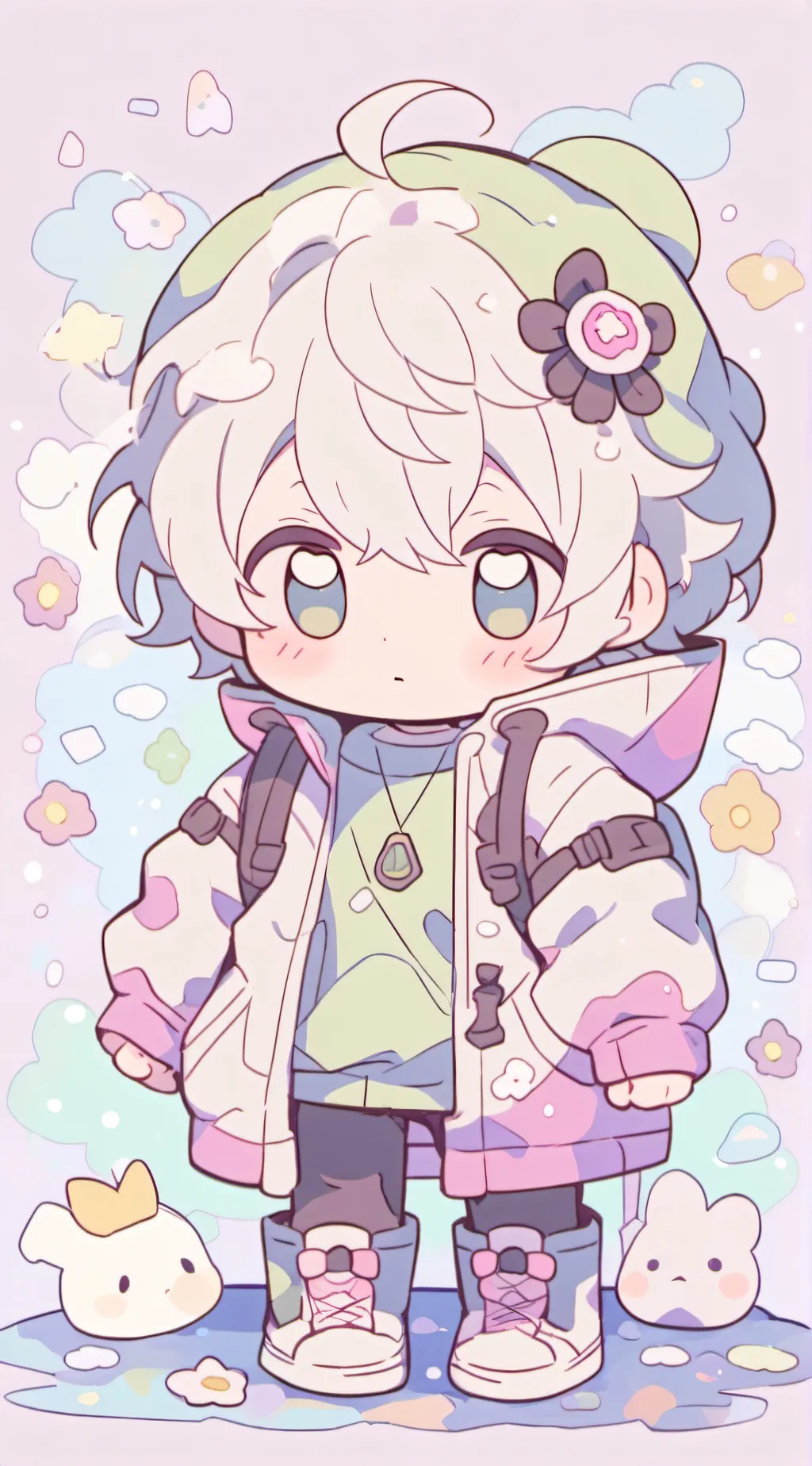 ai character: Toddler background