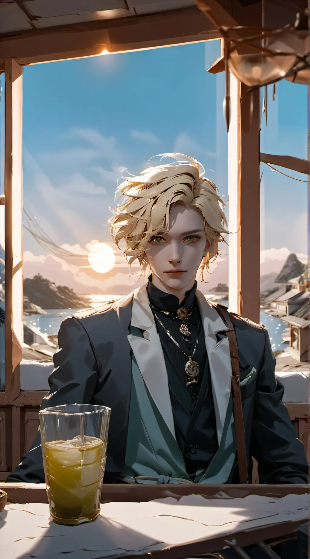 ai character: Ben background