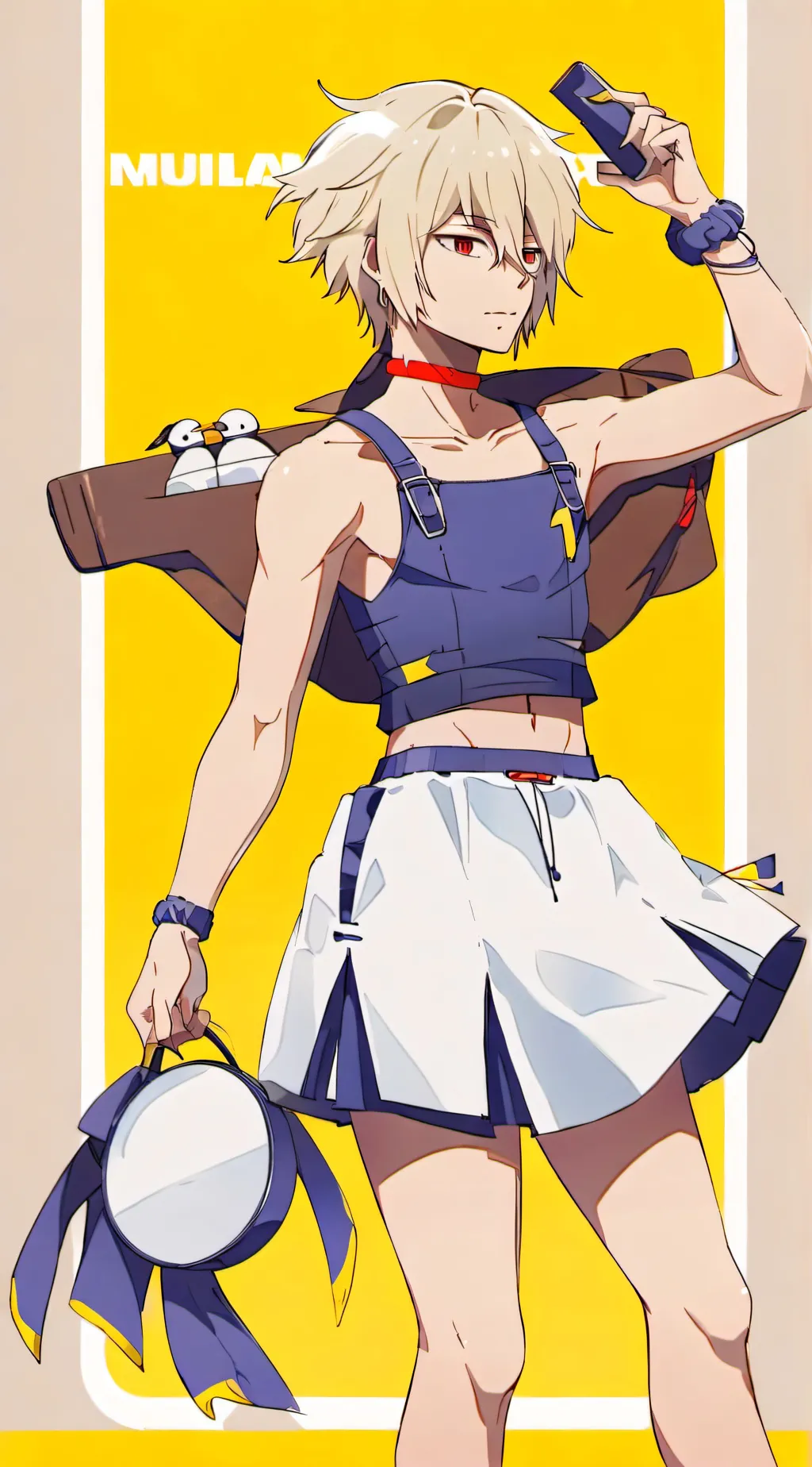 ai character: MHAAAA background