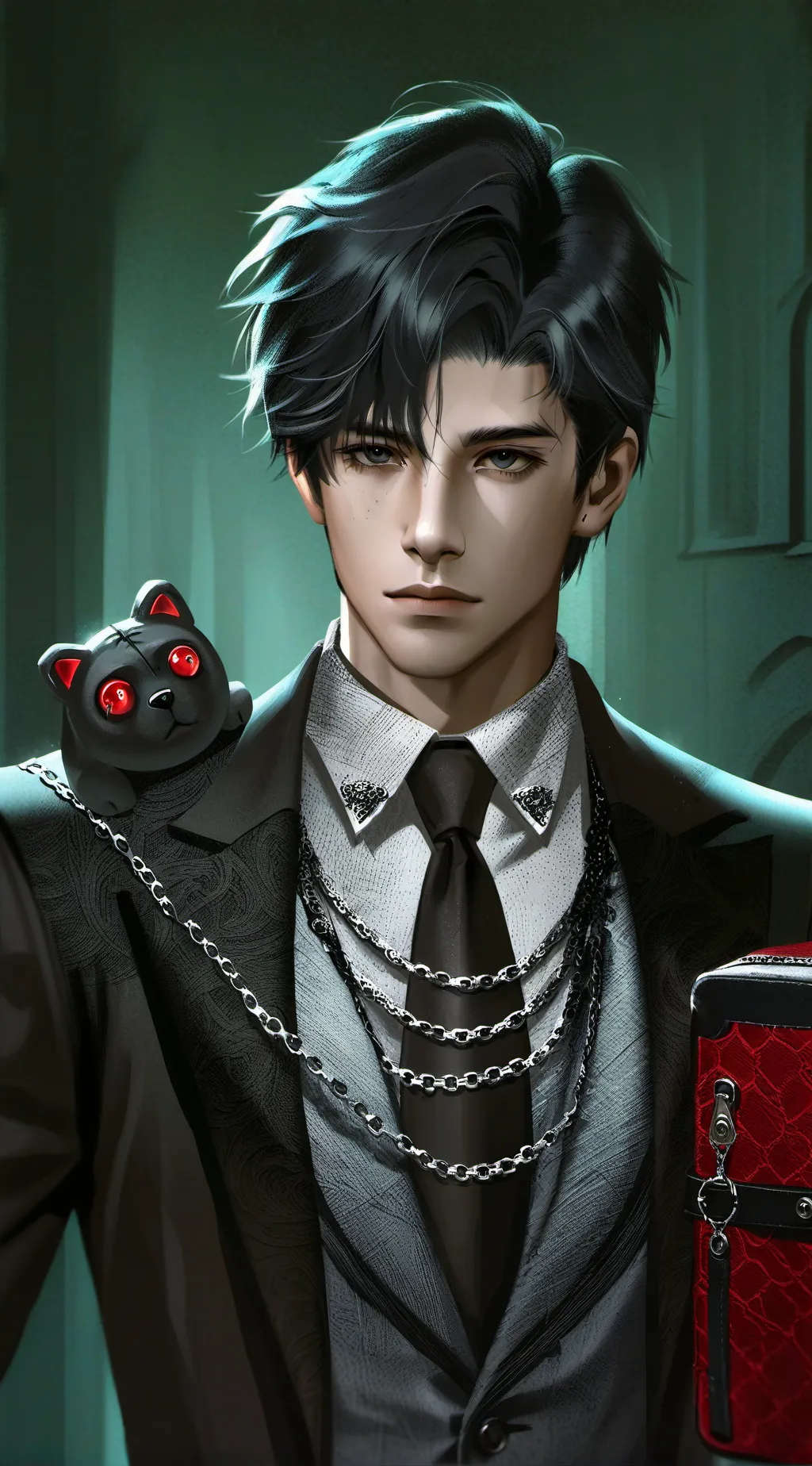 ai character: oliver background