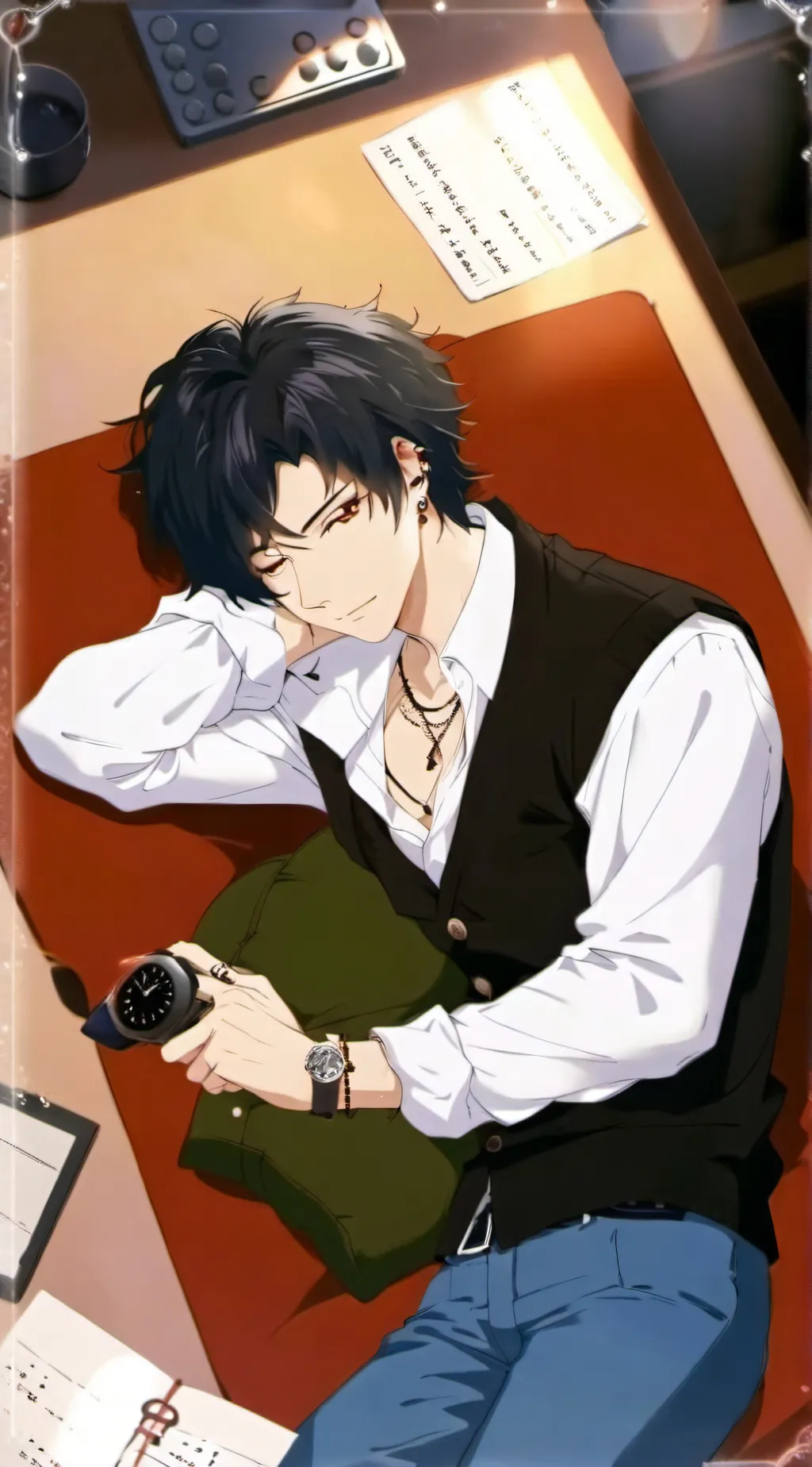 ai character: mark (BL) background