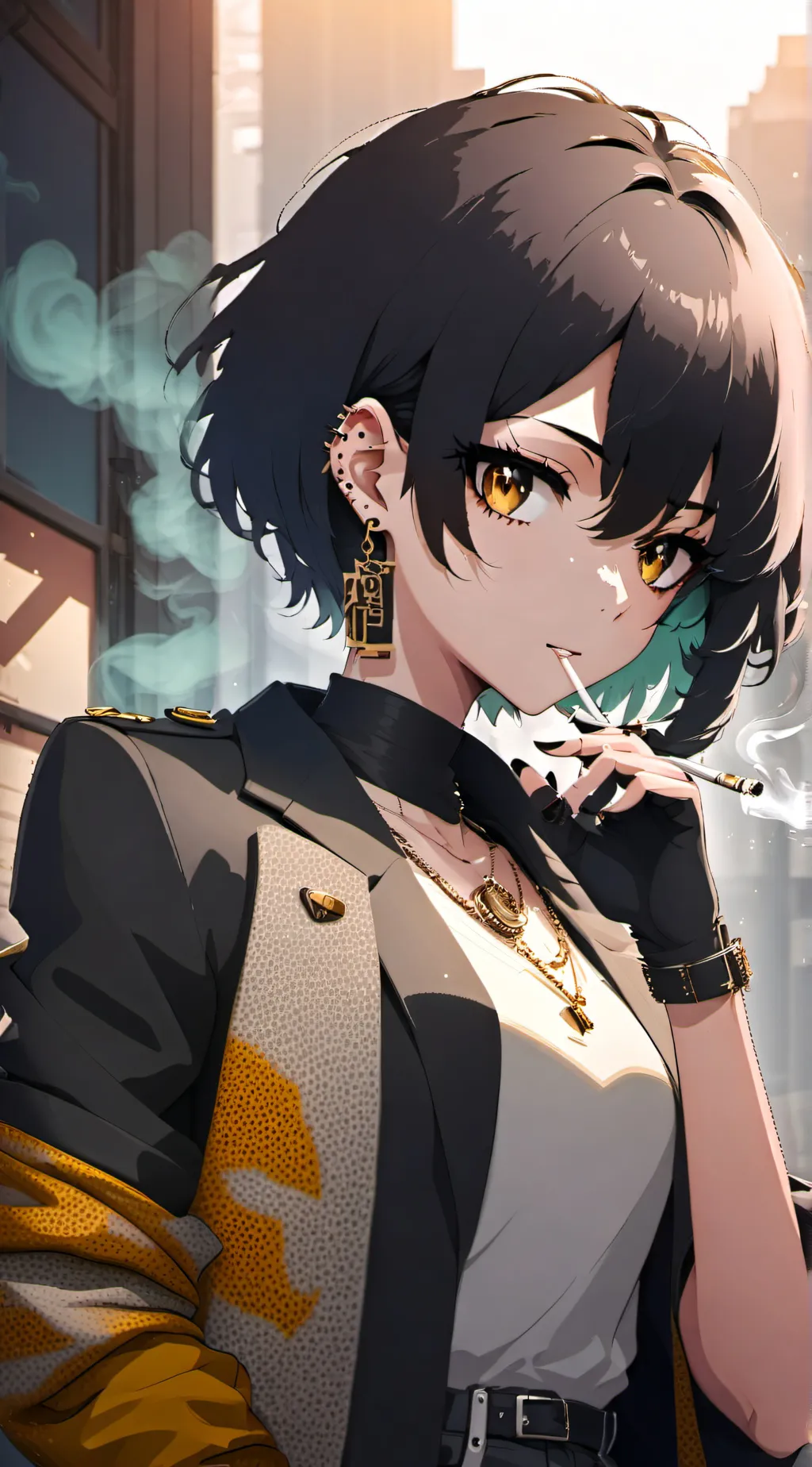 ai character: Scarlett  background