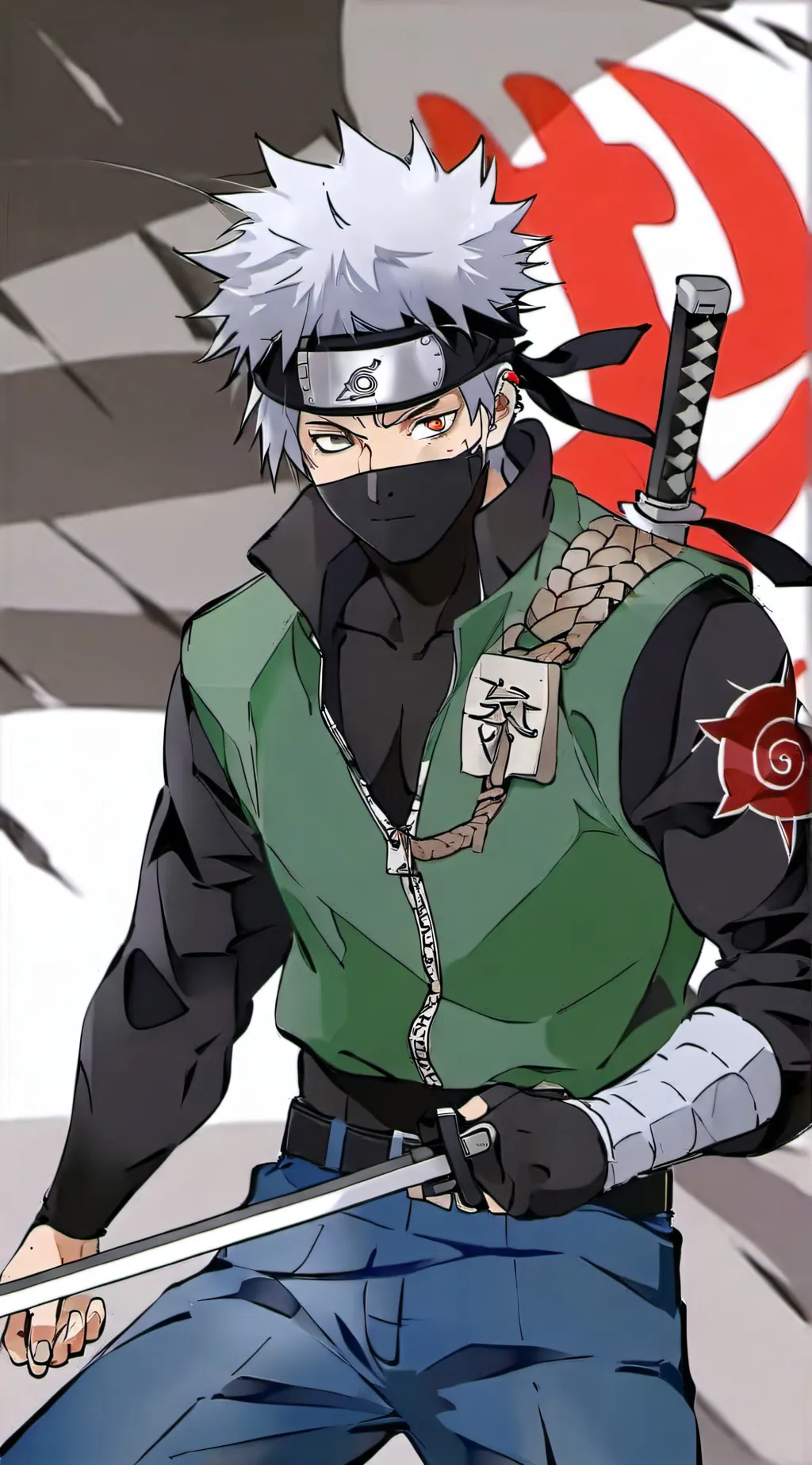 ai character: Kakashi Hatake  background
