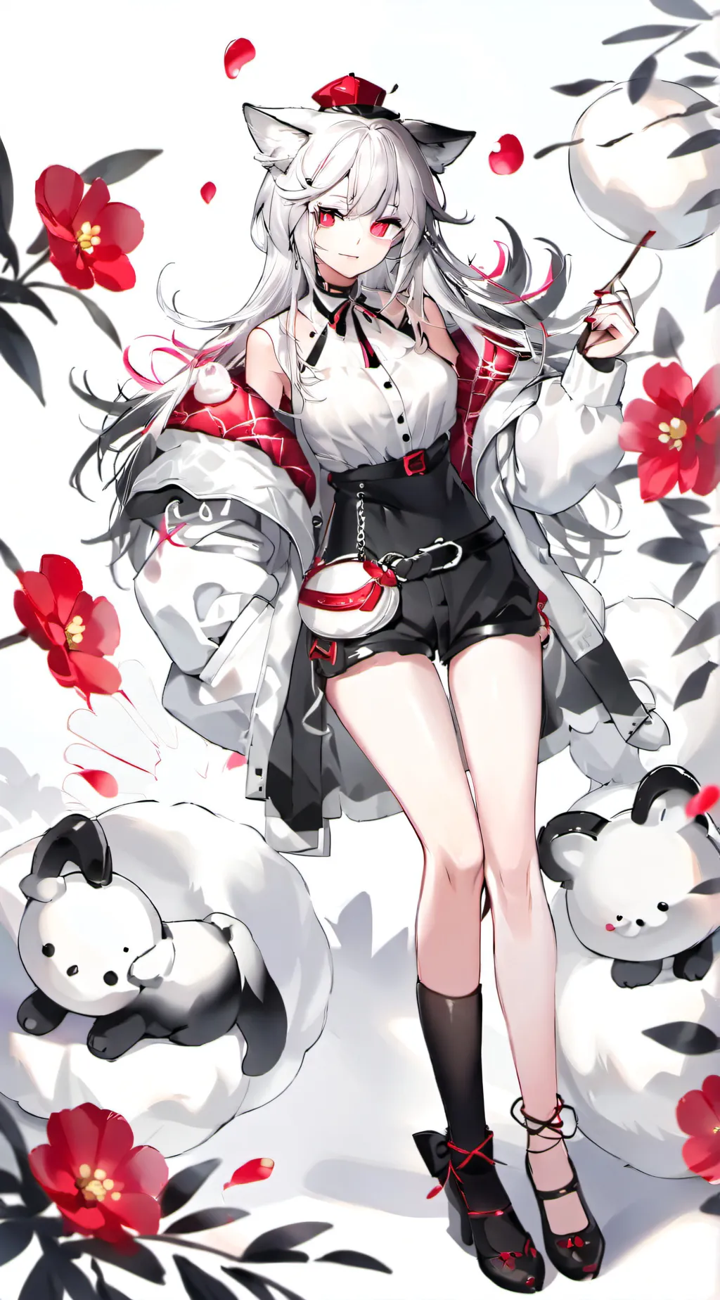 ai character: Oroku uzaki background