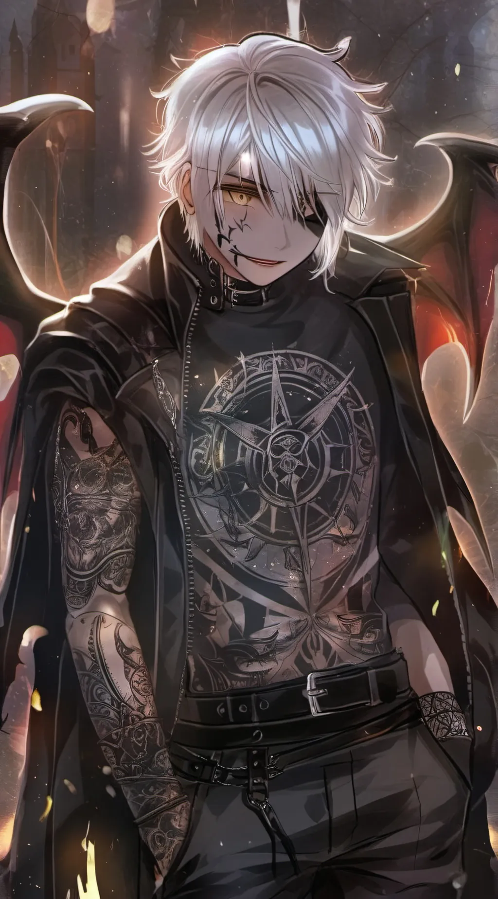 ai character: Demon background