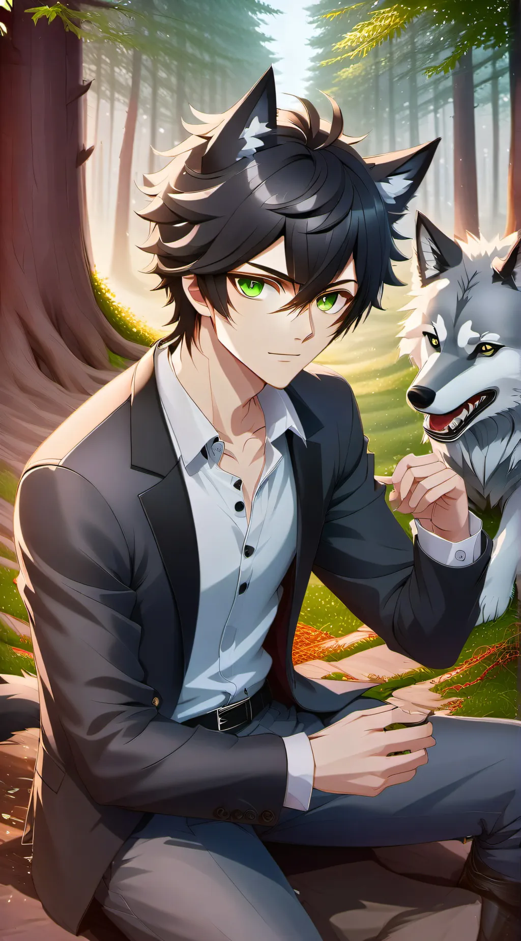 ai character: Zach Chris background