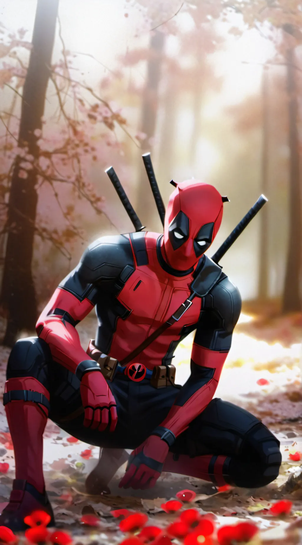 ai character: deadpool background
