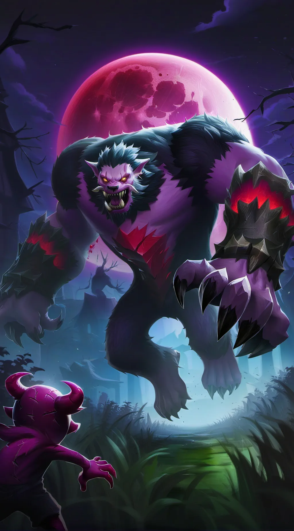 ai character: Monster background