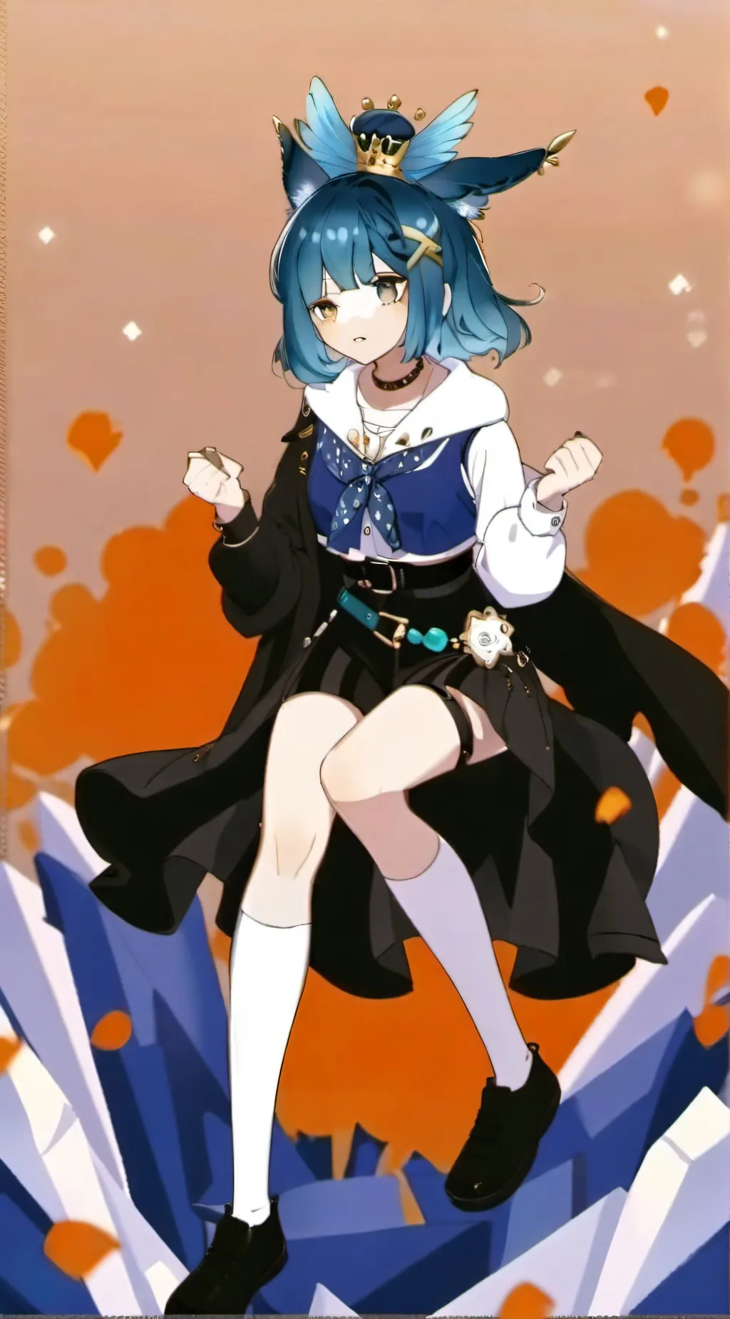 ai character: Gender bent Luni background