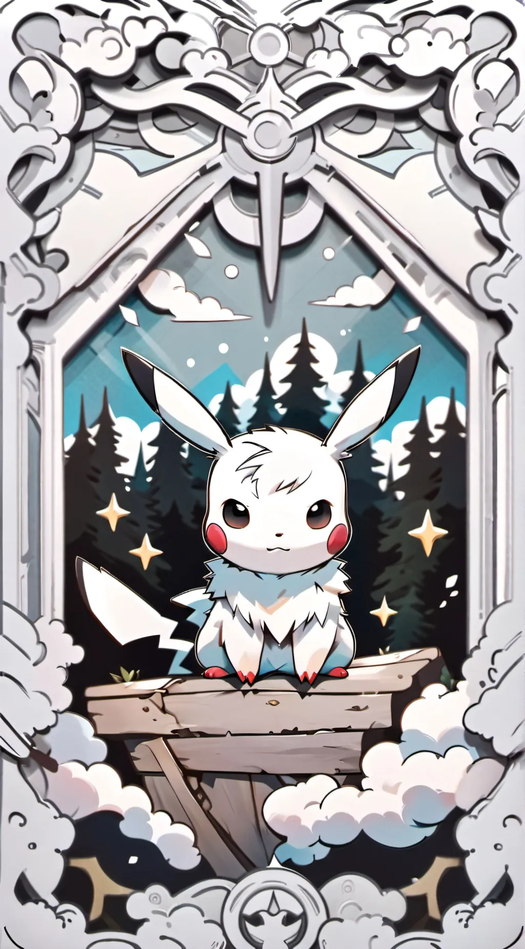 ai character: Pokemon background