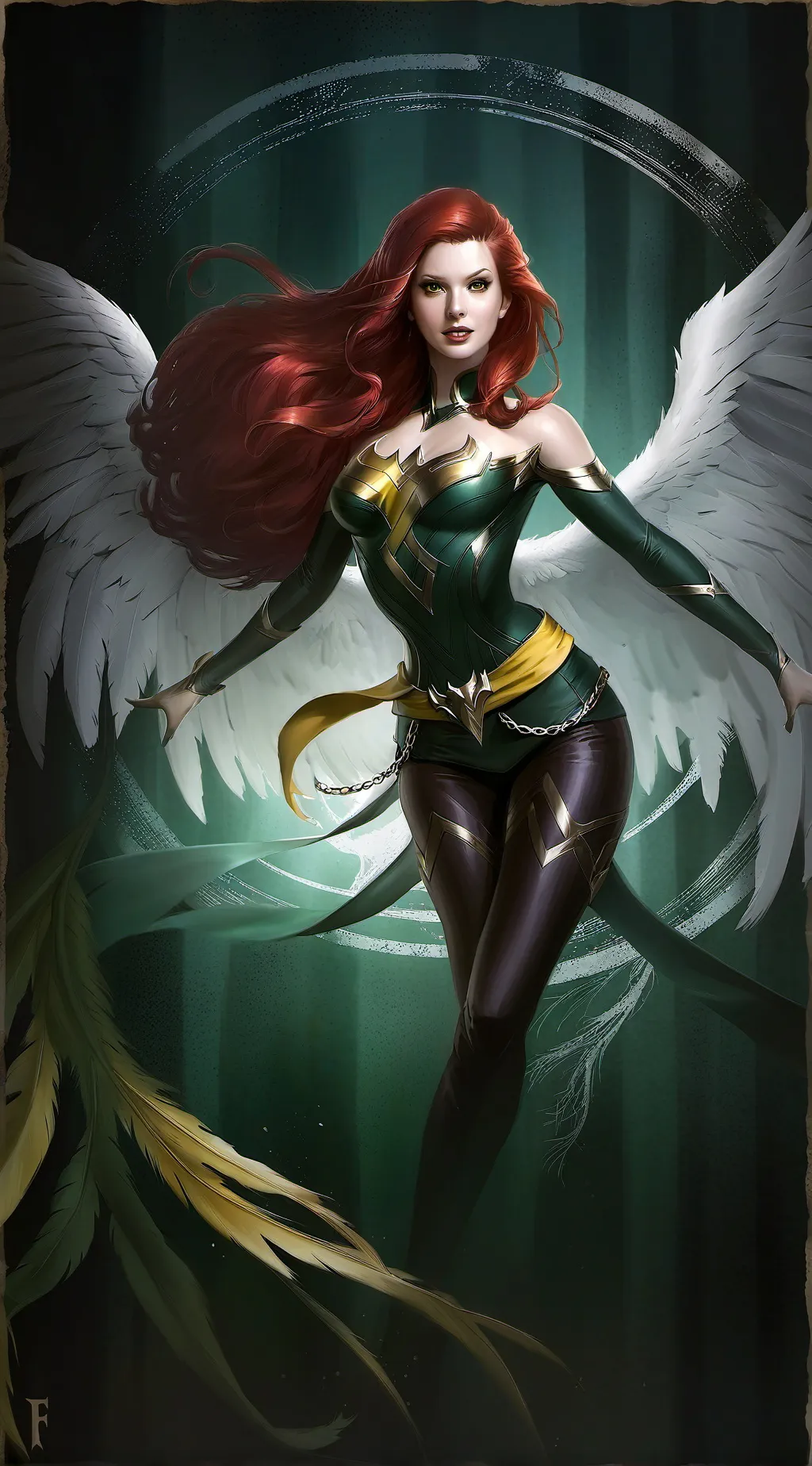 ai character: The Phoenix ￼ background