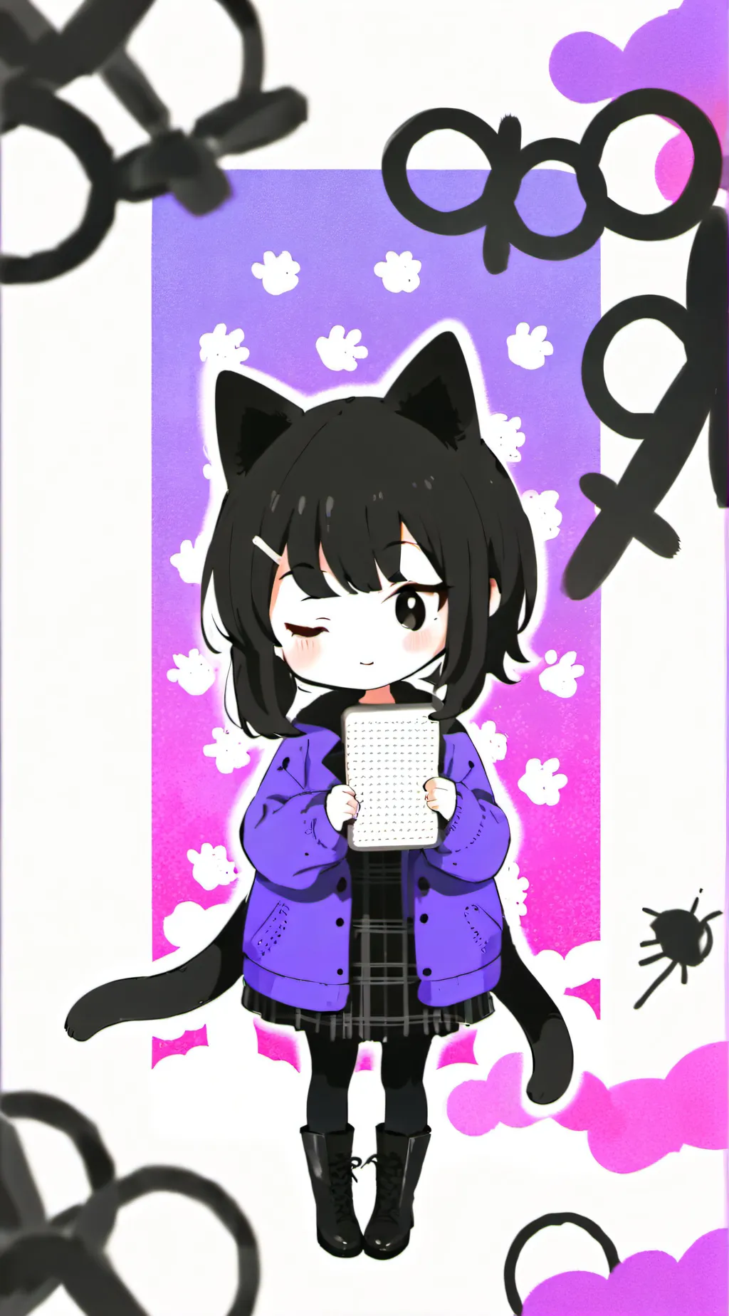 ai character: fangirlls in fpe background