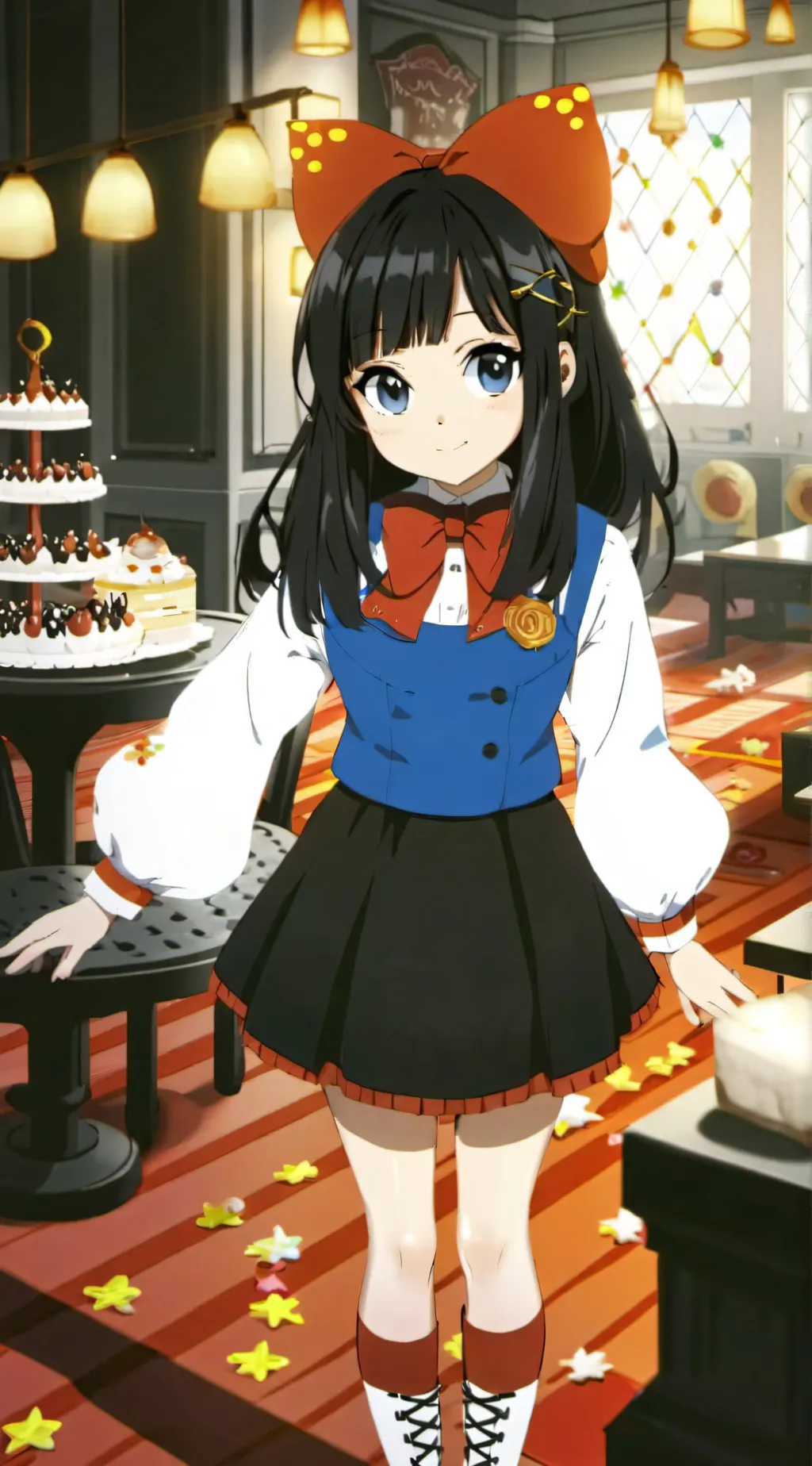 ai character: Vanellope background