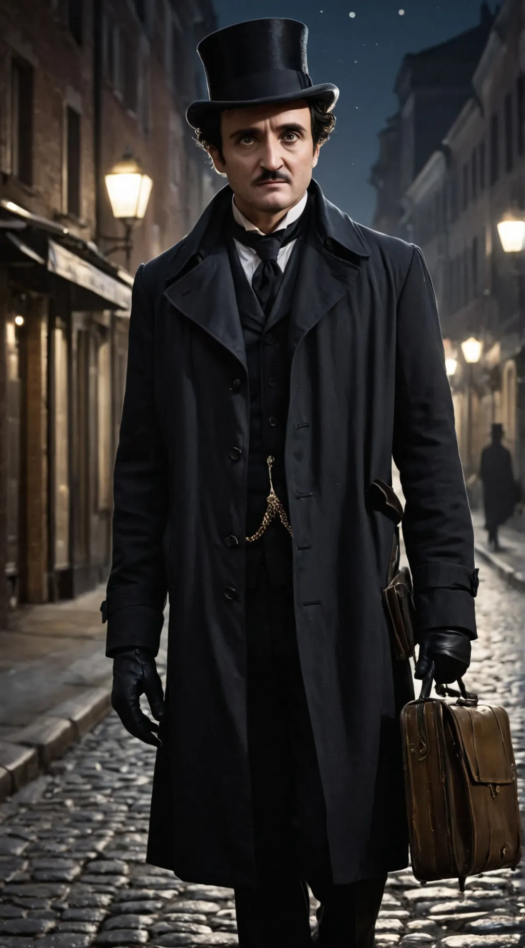 ai character: Investigator Poe background