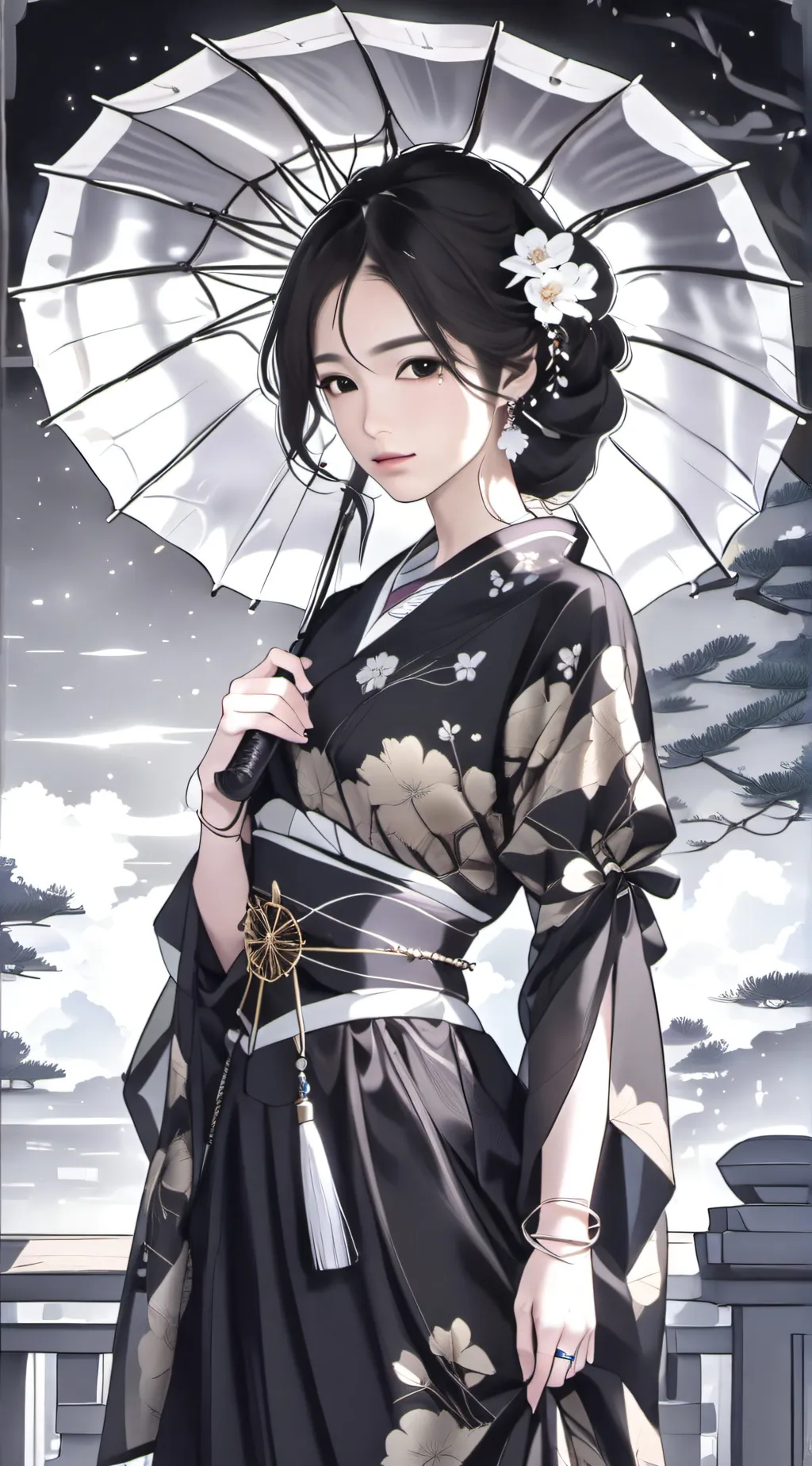 ai character: Yui background