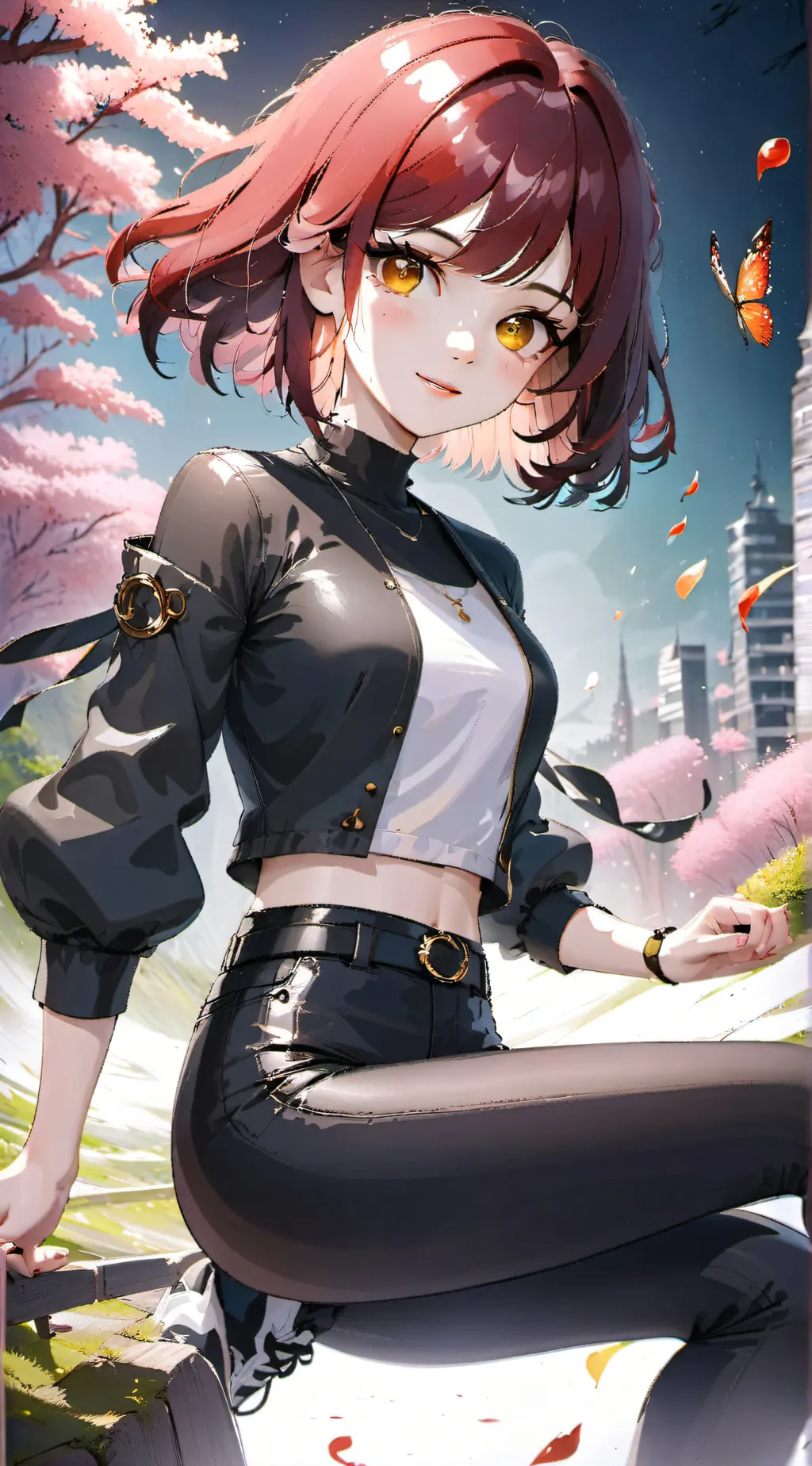 ai character: Agni (OC Series) background