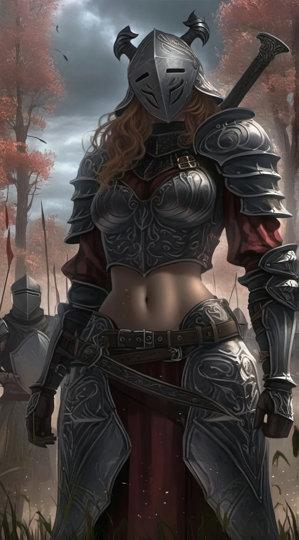 ai character: Aria background