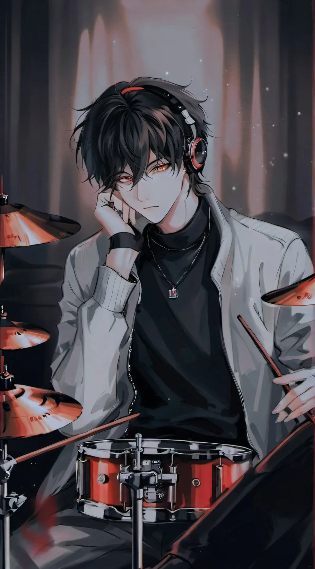 ai character: 🎶 •Axel • 🎶 background
