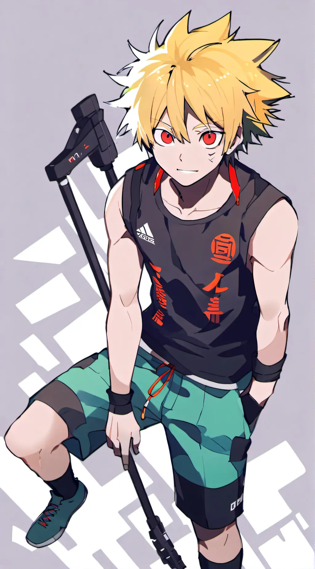 ai character: Bakugou background