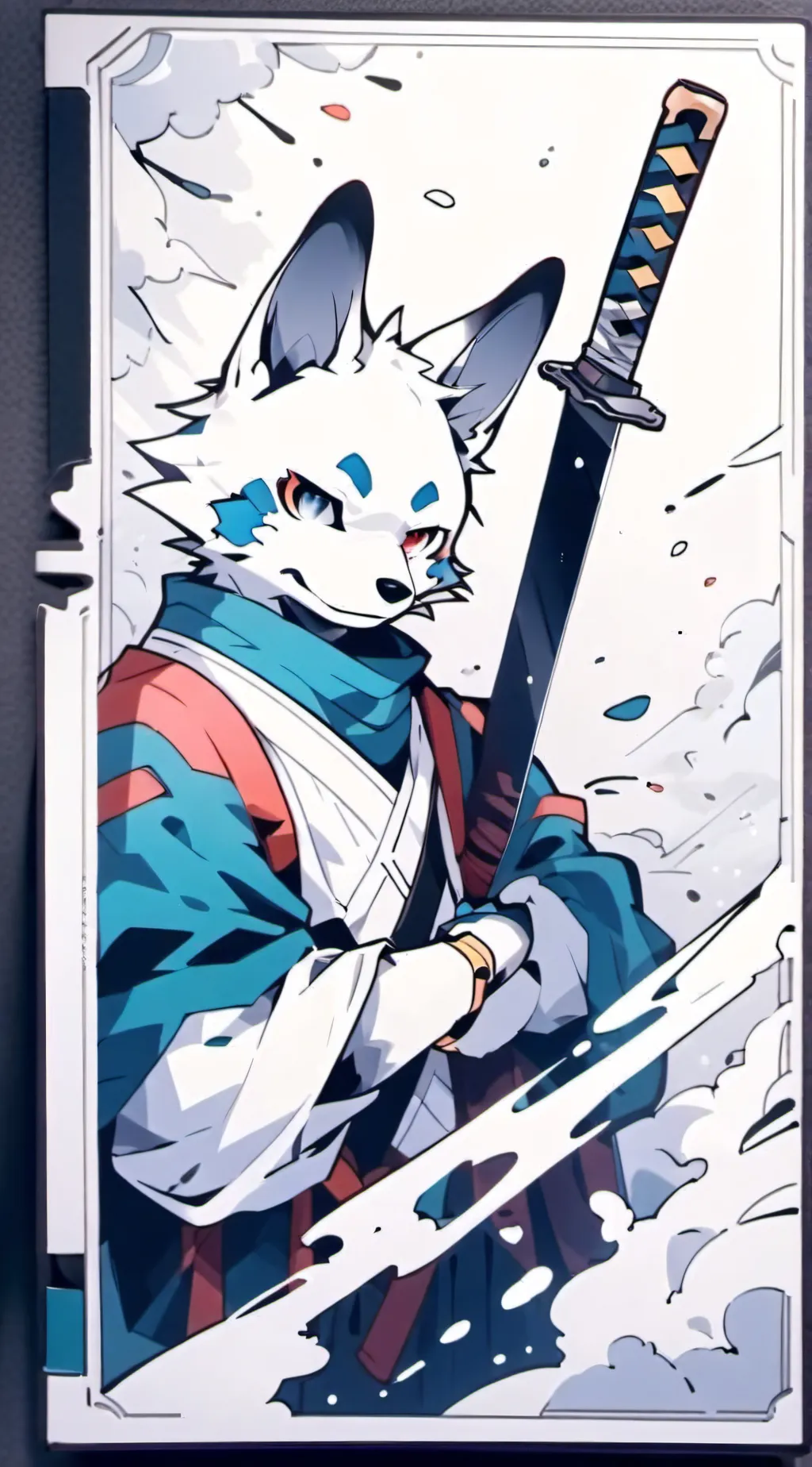 ai character: Furry infection 2 background