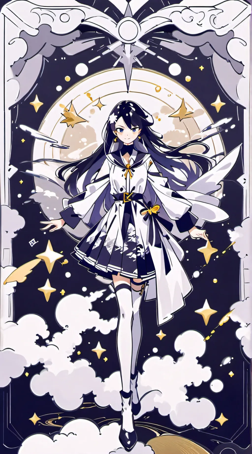 ai character: Flame/Kimiko background