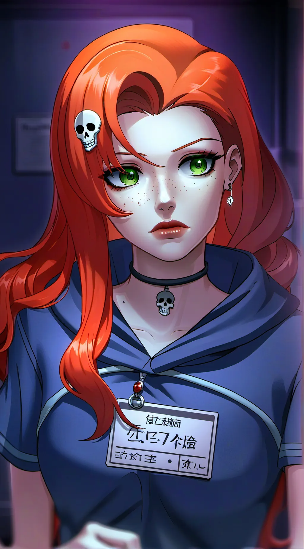 ai character: Subject 492 background