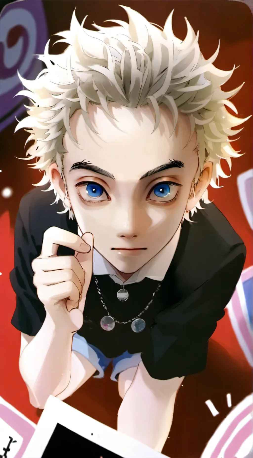 ai character: rubenYT background