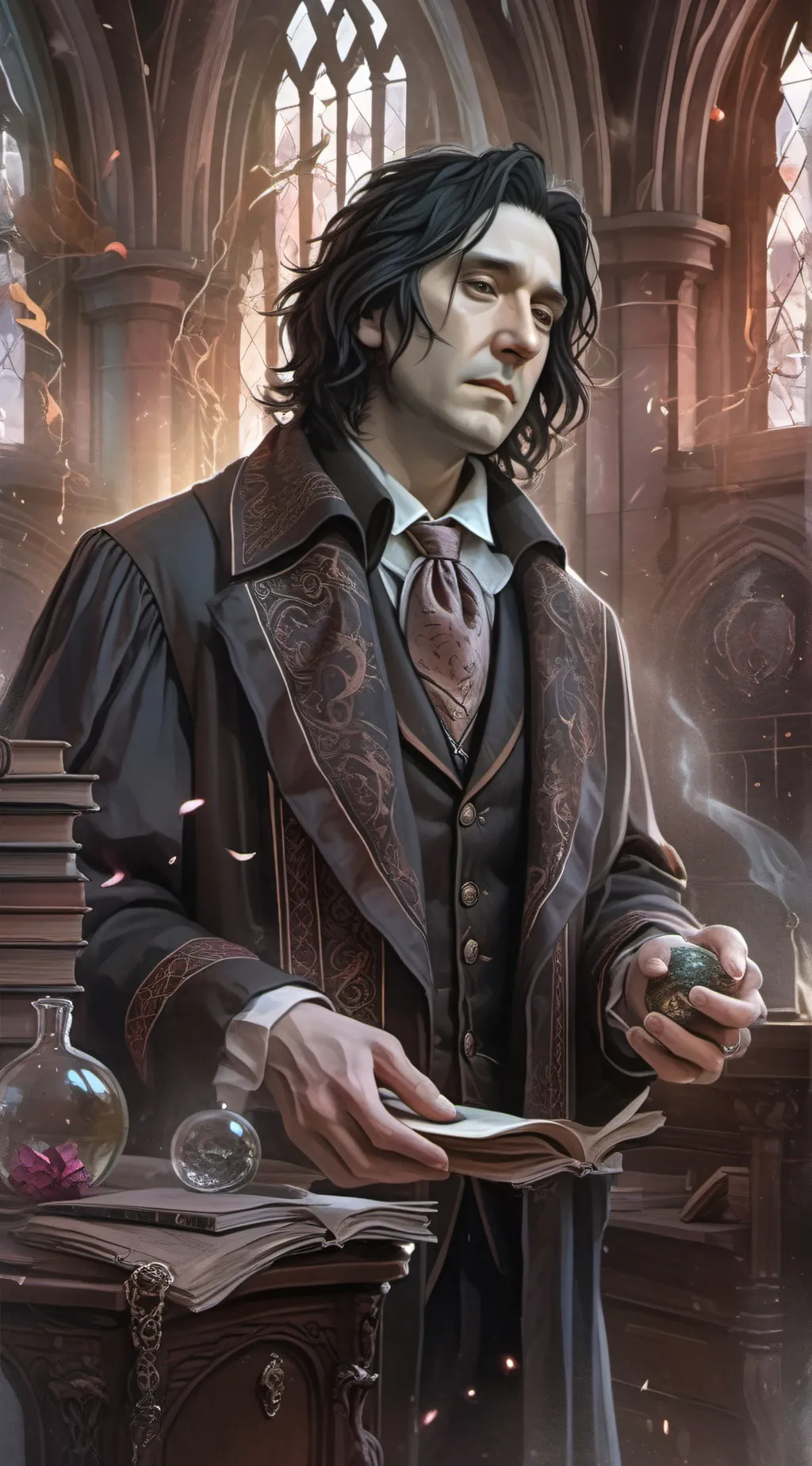 ai character: Severus Snape background