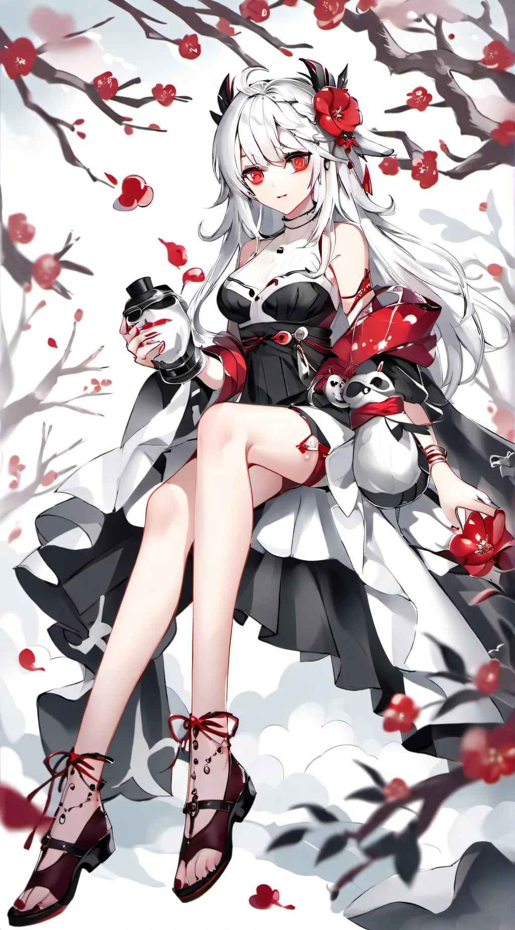 ai character: Lily background