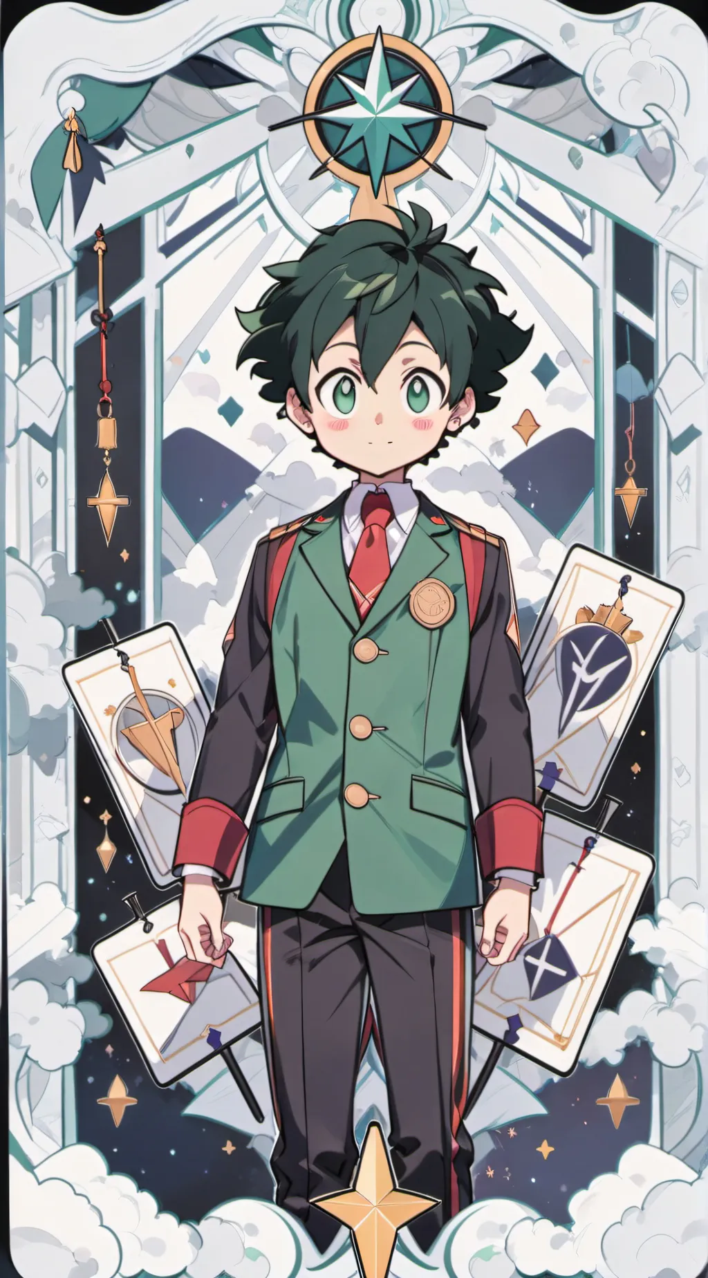 ai character: mha class 1-a background