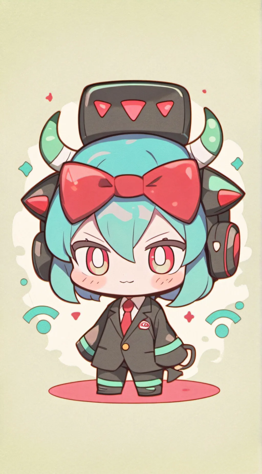 ai character: Vox HH but yeah background