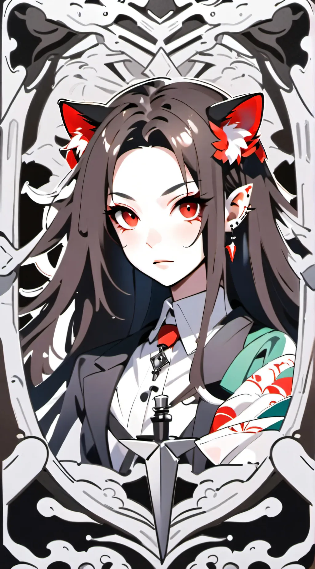 ai character: 24Iris24 background