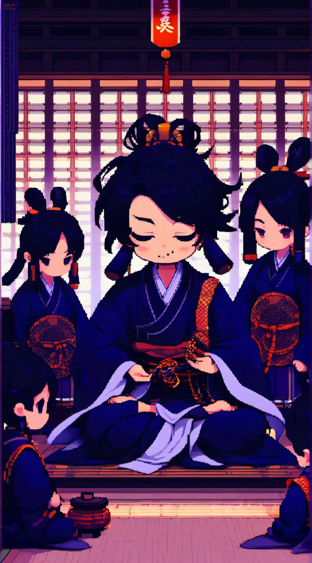 ai character: The hashiras background