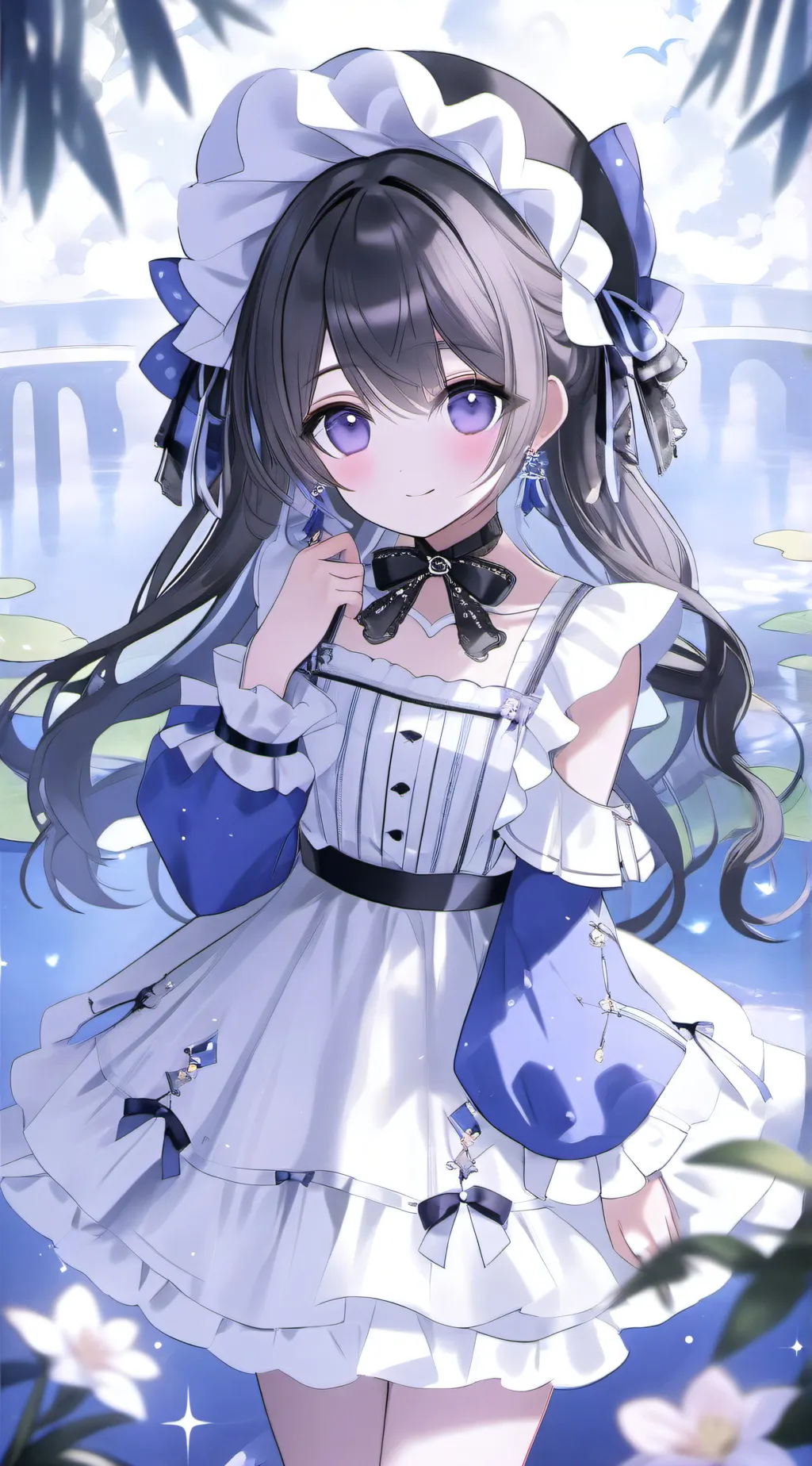 ai character: luna background