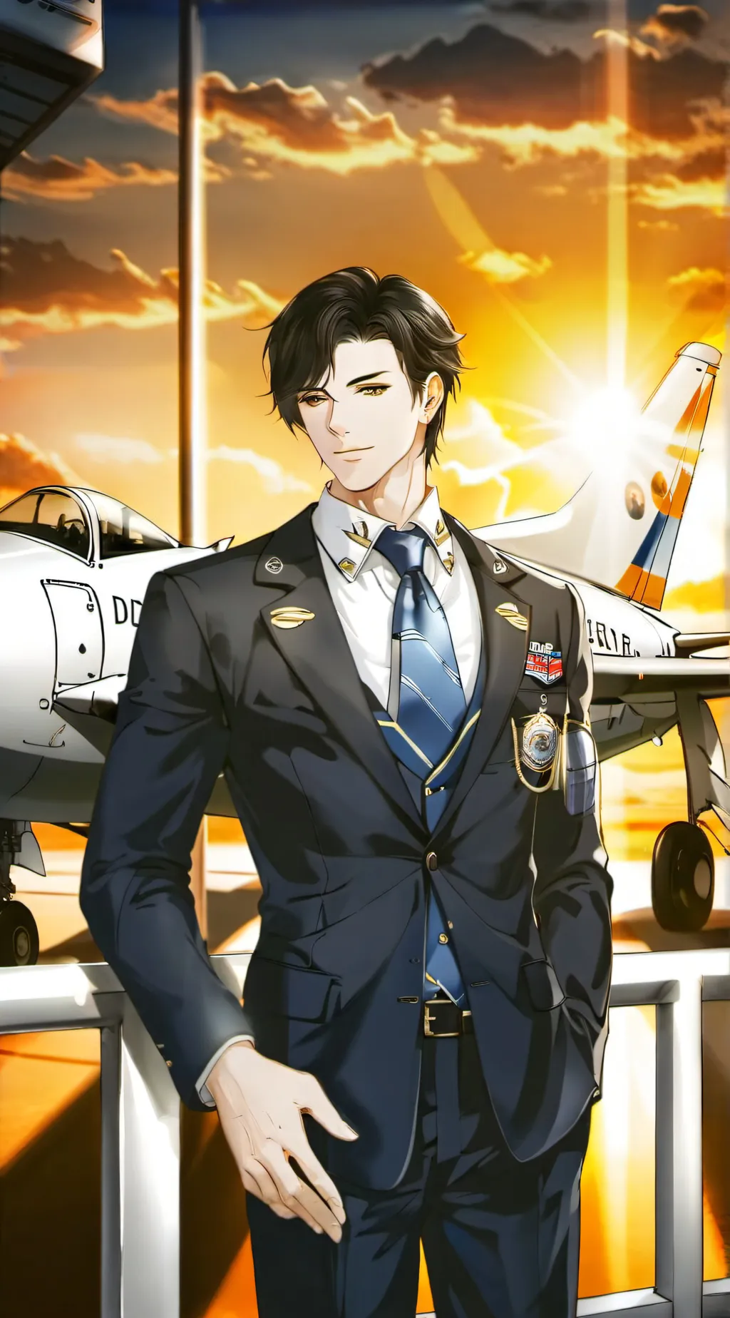 ai character: Pilot Rohan background