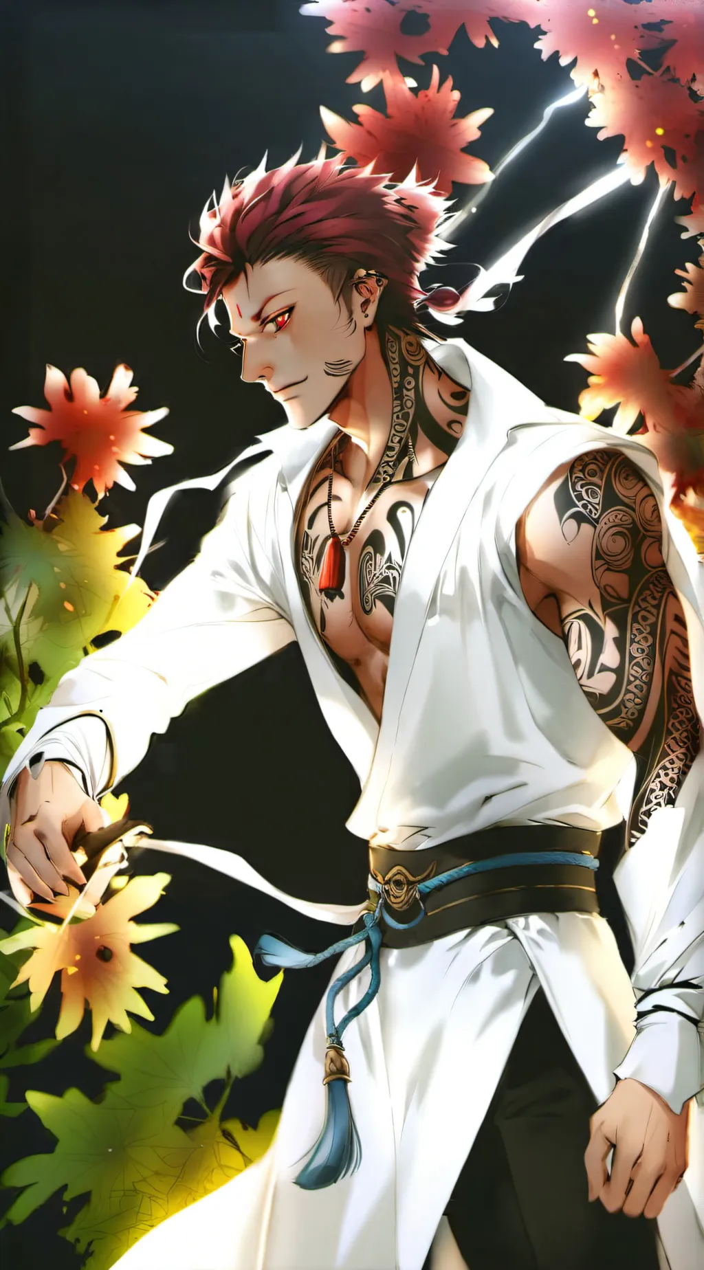 ai character: Ryomen Sukuna background