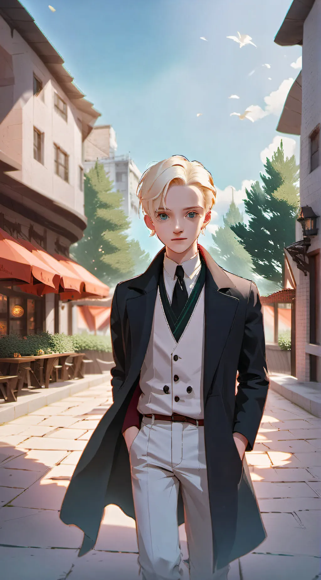 ai character: Draco Malfoy background
